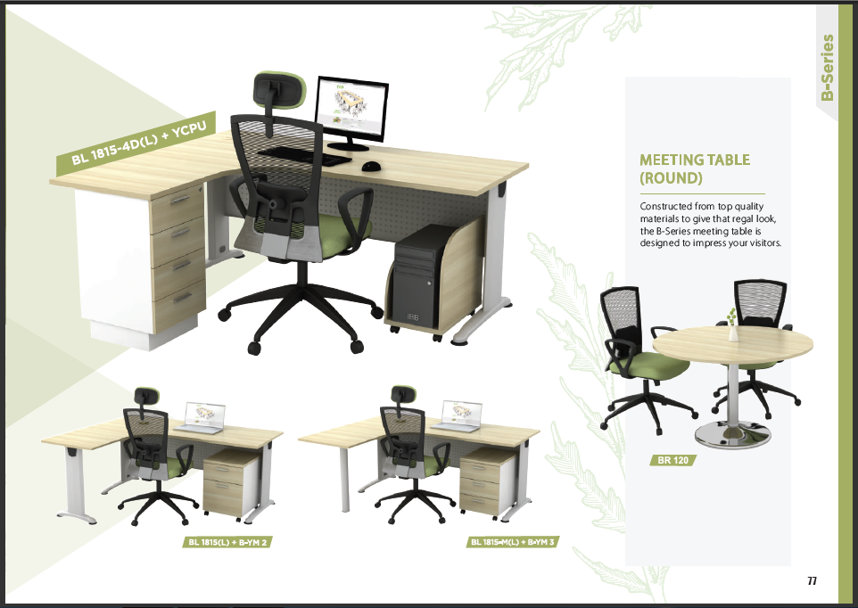 B Series Office Furniture & Workstation Catalog - Superior Office Solutions